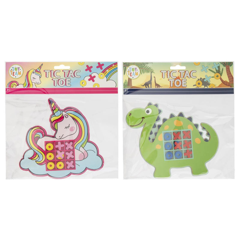 Afbeelding laden in galerijviewer, Moxy tic tac toe spel unicorn of dino
