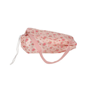 Afbeelding laden in galerijviewer, My beautiful dolls room poppenbed opvouwbaar roze bloem
