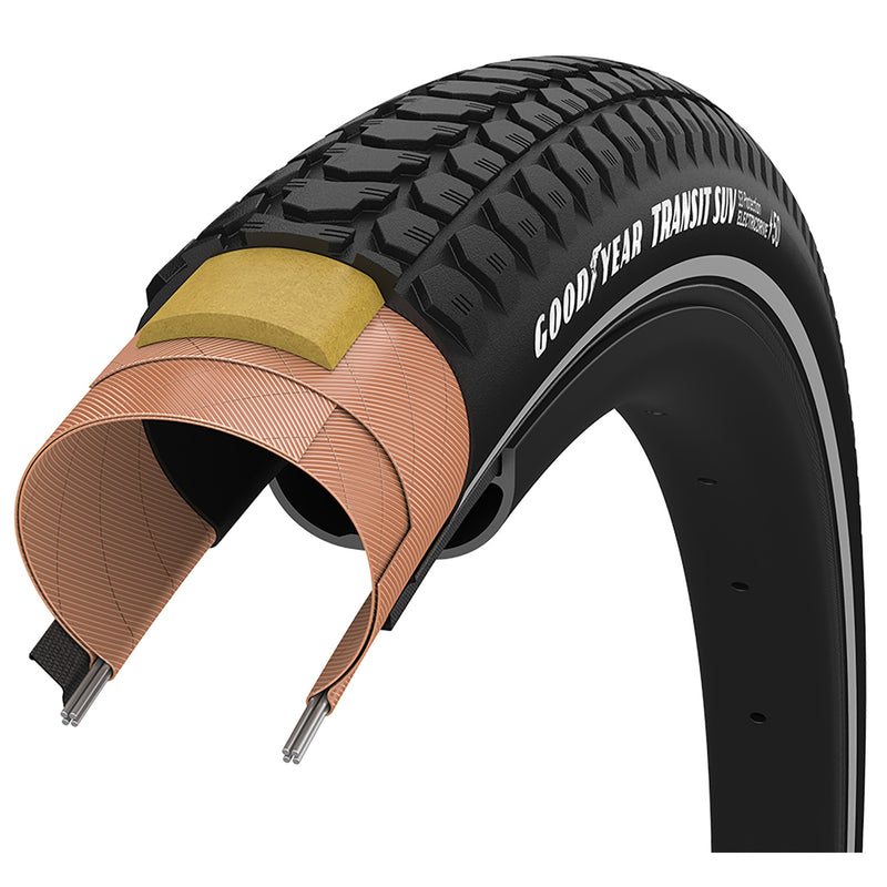 Afbeelding laden in galerijviewer, Goodyear transit suv tt clincher
