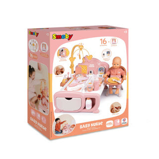 Afbeelding laden in galerijviewer, Poppen verzorgingsset 3 in 1 roze
