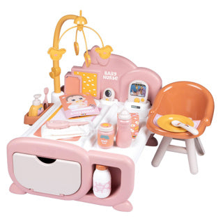 Poppen verzorgingsset 3 in 1 roze