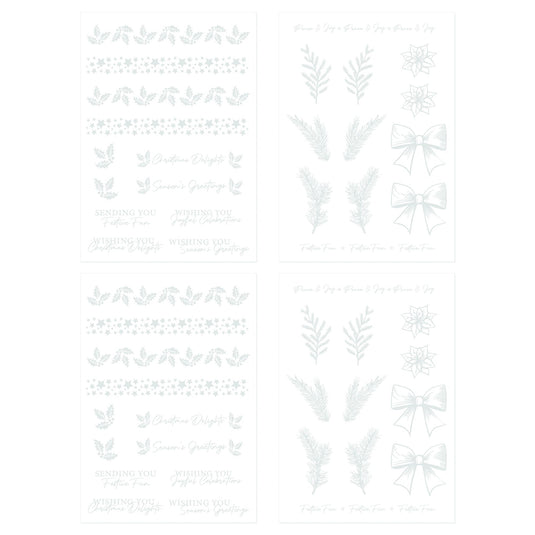 Tonic studios • timeless tidings foil fusion adhesive sheets