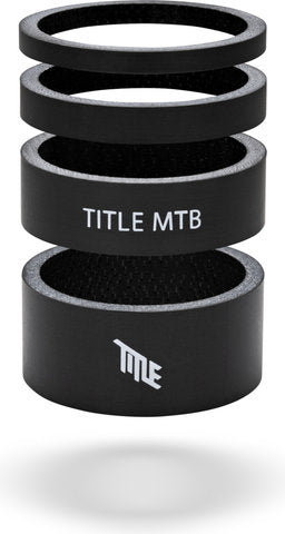 Afbeelding laden in galerijviewer, Title mtb headset spacer kit carbon 1 1 8
