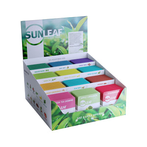 Sunleaf tea assortiments display (120×1,5gr)