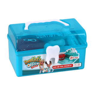 Afbeelding laden in galerijviewer, Toi-toys tandartskoffer met accessoires 10-delig | 2 stuks
