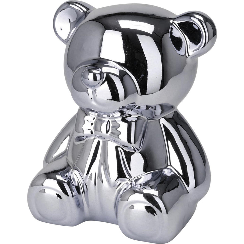 Afbeelding laden in galerijviewer, Home styling spaarpot beer zilver goud 2 assorti
