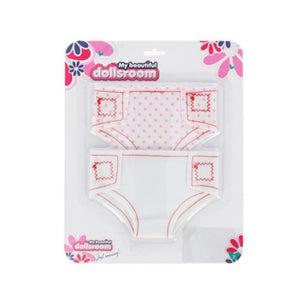 My beautiful dolls room my beautiful dollsroom poppenluiers stof op kaart 2 stuks | 12 stuks