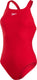 Speedo endurance+ medalist dames sportbadpak - kleurvast badpak dames - chloorbestendig zwempak dames - sportbadpak dames met medalist-rug - rood - 44