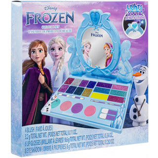 Afbeelding laden in galerijviewer, Frozen kaptafel met licht en geluid incl make-up
