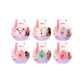 Afbeelding laden in galerijviewer, Canenco create it! donut lipbalsem sleutelhanger
