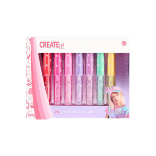 Create it! create it lipgloss geur glitter, 7st.