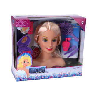 Afbeelding laden in galerijviewer, Moonlight kapkop prinses 22 cm | 2 stuks
