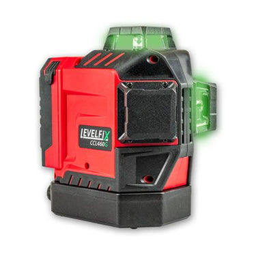 Levelfix cone kruislijnlaser 3x360° 3d ccl460g groen set