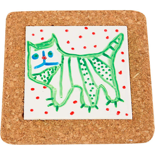 Https: www.cchobby.nl onderzetter-met-lijst-van-kurk-afm-15-5x15-5x1-cm-wit-10-stuk-1-doos