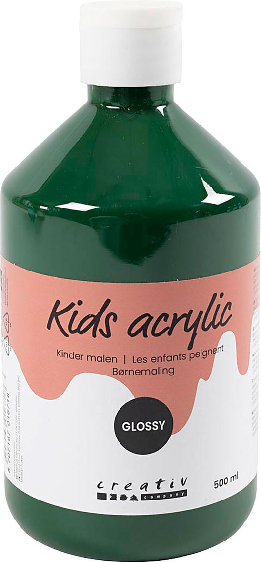 A-color glossy acrylverf, donkergroen, 01 - glossy, 500 ml