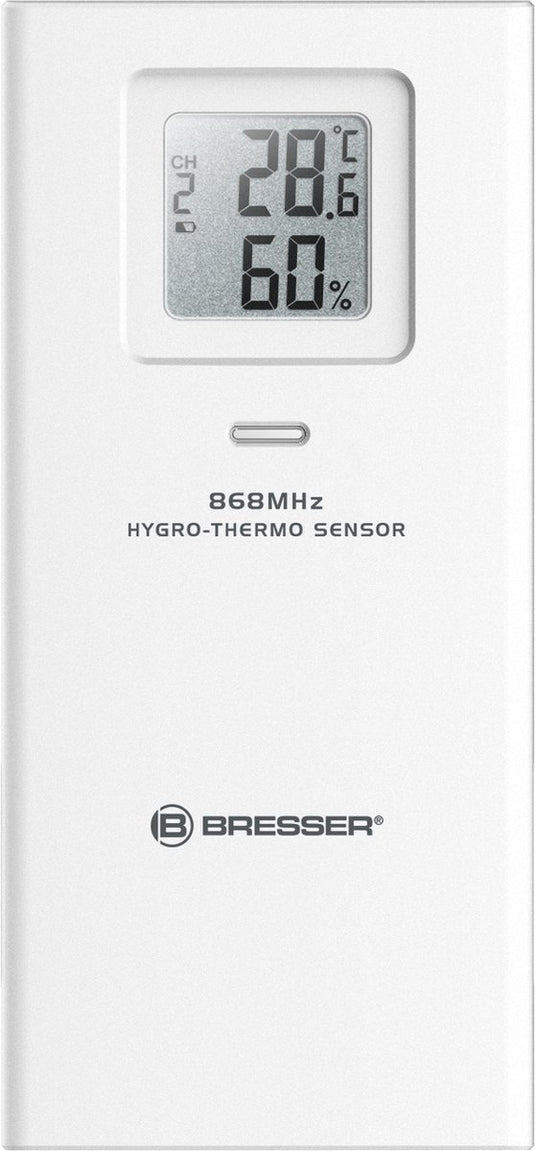Bresser weerstation sensor - temperatuur en luchtvochtigheid - tot 150 meter bereik