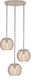 Eglo lindero hanglamp - e27 - ø 46.5 cm - zandkleur beige