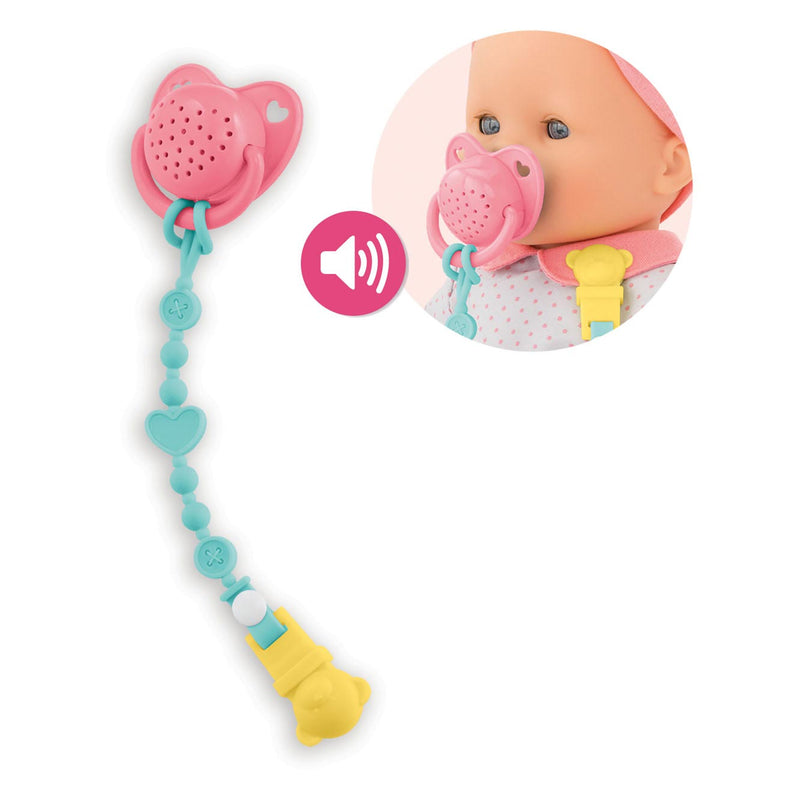 Afbeelding laden in galerijviewer, Corolle interactieve speen voor babypop - accessoire met geluid.
