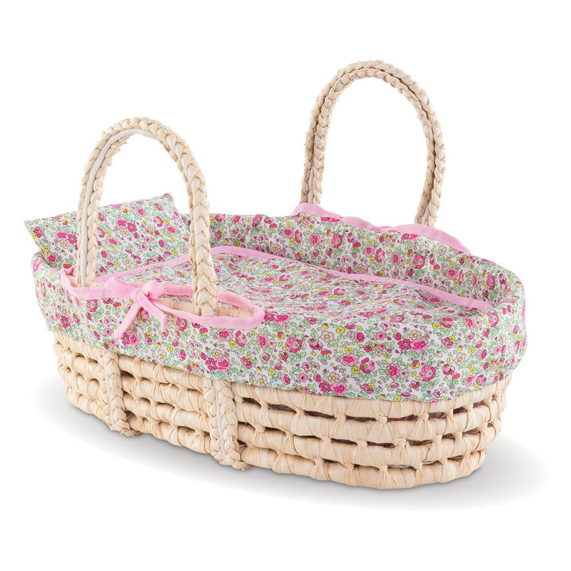 Afbeelding laden in galerijviewer, Corolle Mon Grand Poupon Poppen Draagmand Floral
