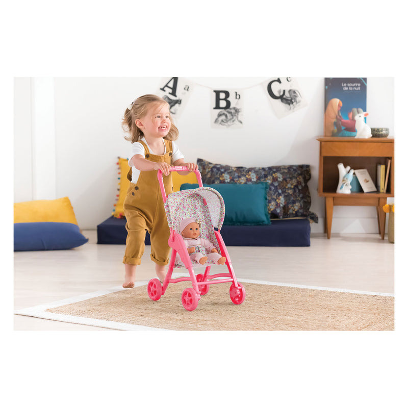 Afbeelding laden in galerijviewer, Corolle Mon Poupon Poppenbuggy Floral

