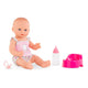 Corolle mon grand poupon drink- en plaspop - emma, 36cm