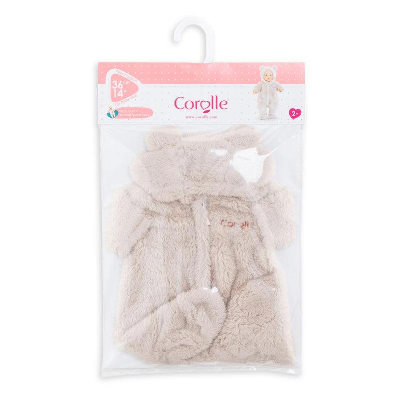Afbeelding laden in galerijviewer, Corolle poppen berenpakje - babypop kleding 36cm - zacht en schattig.
