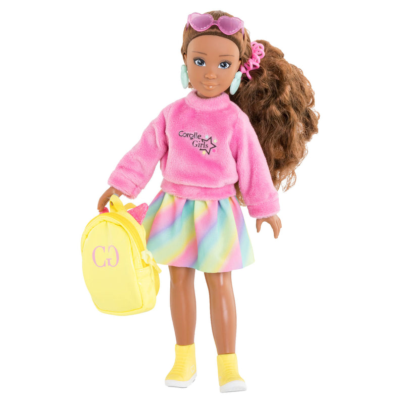 Afbeelding laden in galerijviewer, Corolle girls - poppenkleertjes fluo set dressing room
