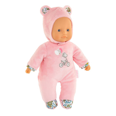 Corolle mon doudou sweet heart babypop roze beer, 30cm