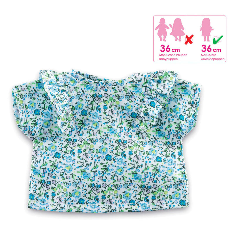 Afbeelding laden in galerijviewer, Corolle ma blouse bloemen, 36cm
