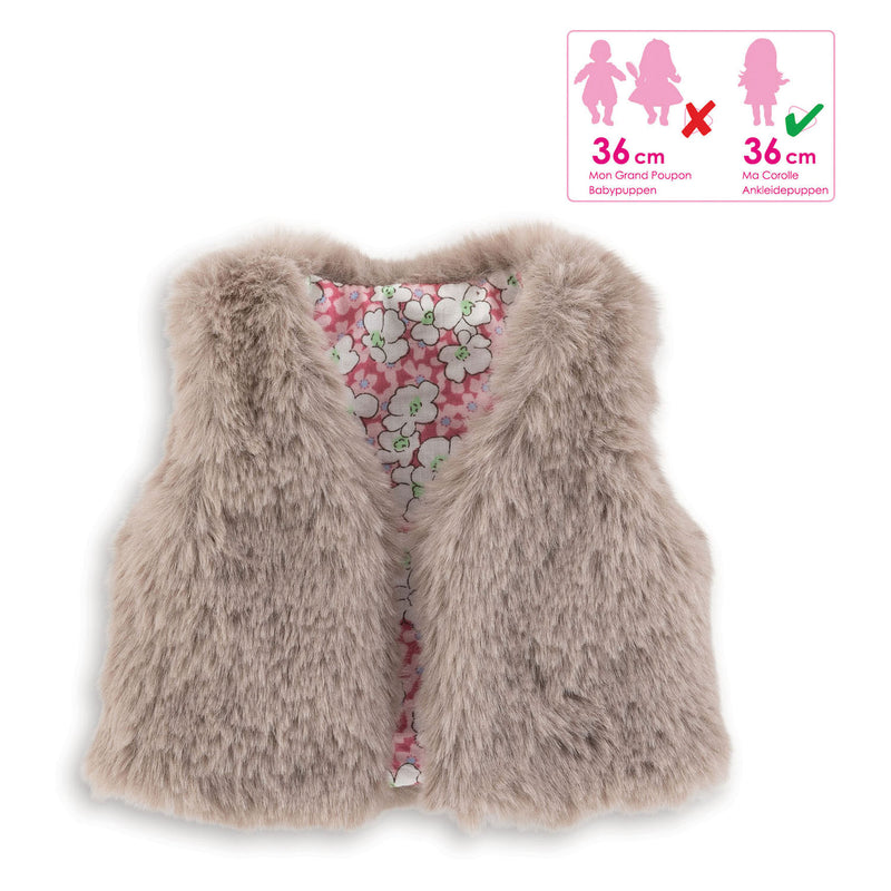 Afbeelding laden in galerijviewer, Corolle ma veren bodywarmer, 36cm
