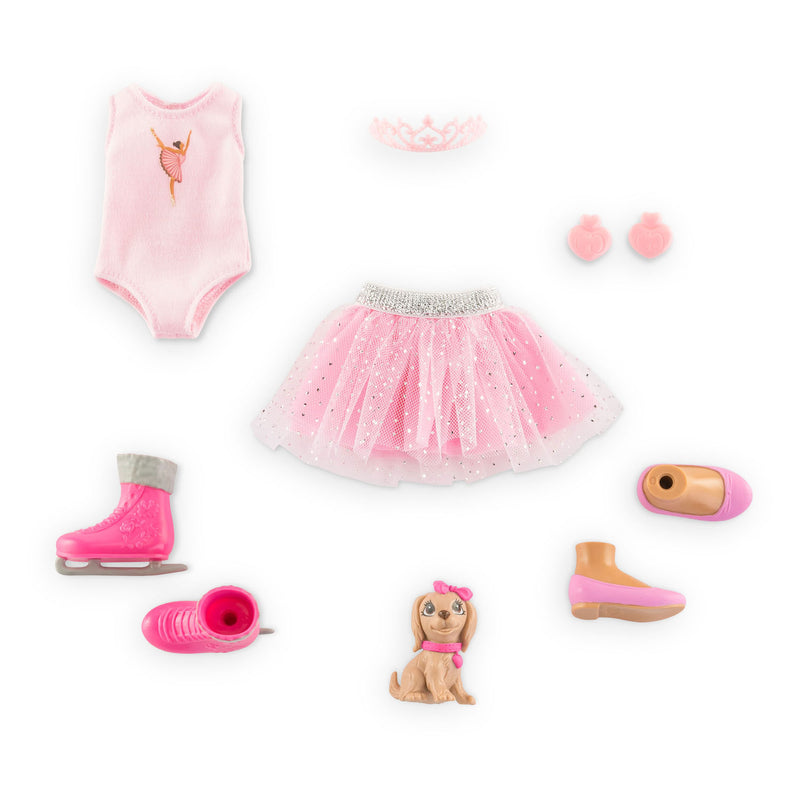 Afbeelding laden in galerijviewer, Corolle girls - valentine ballerina modepop set

