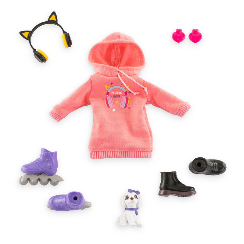 Afbeelding laden in galerijviewer, Corolle girls - melody music fashion modepop set
