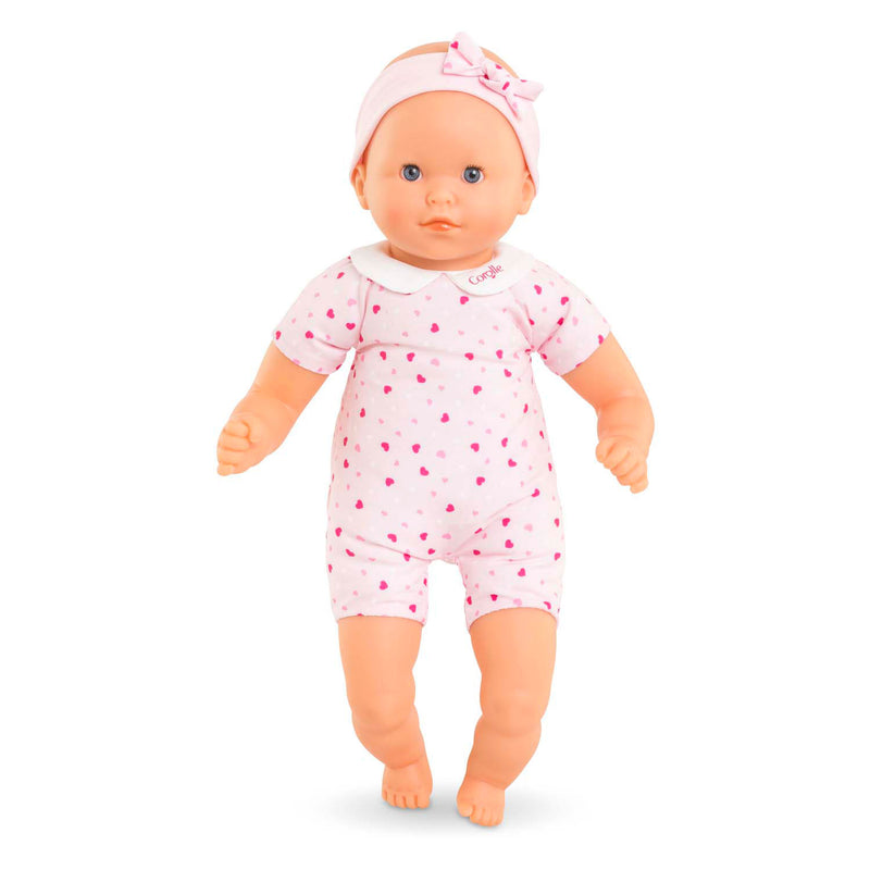 Afbeelding laden in galerijviewer, Corolle kleine babypop met hartjes, 30cm

