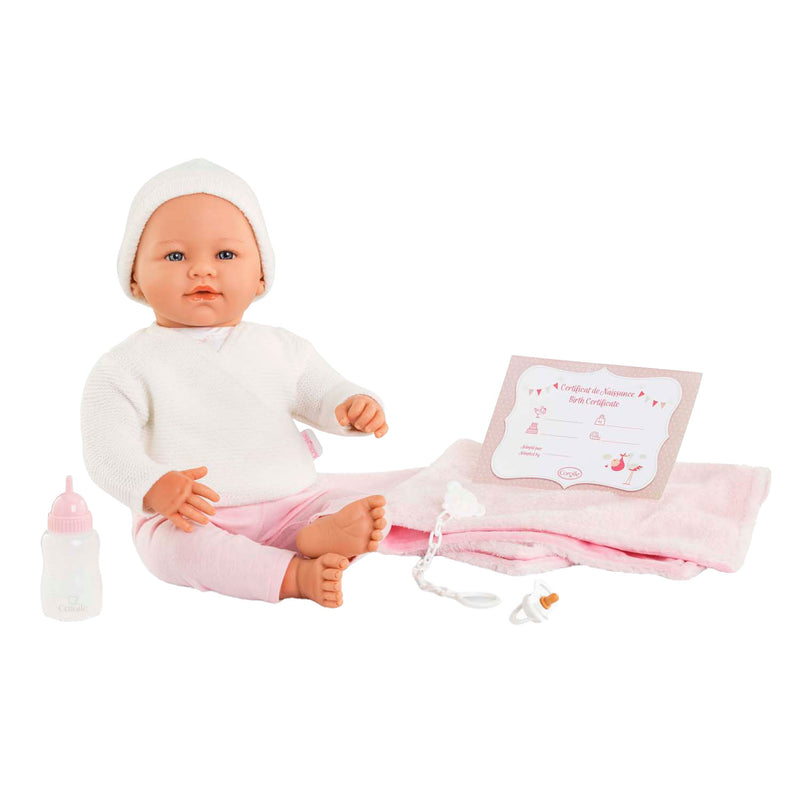 Afbeelding laden in galerijviewer, Corolle mon grand babypop rose 42cm - 5dlg.
