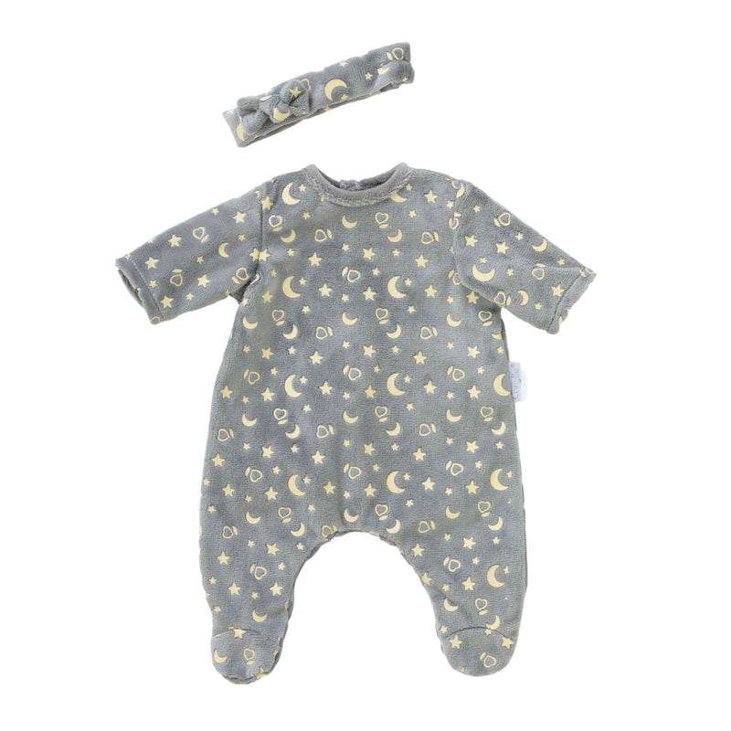 Afbeelding laden in galerijviewer, Corolle poppen pyjama glitter in het donker en haarband, 36cm
