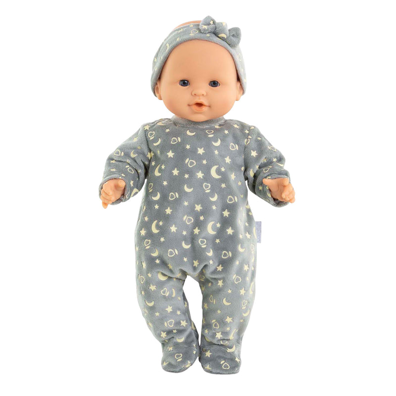 Afbeelding laden in galerijviewer, Corolle poppen pyjama glitter in het donker en haarband, 36cm

