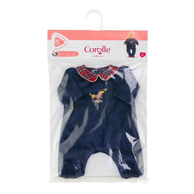 Afbeelding laden in galerijviewer, Corolle poppen pyjama holidays - poppenkleding 36cm - pyjama set.
