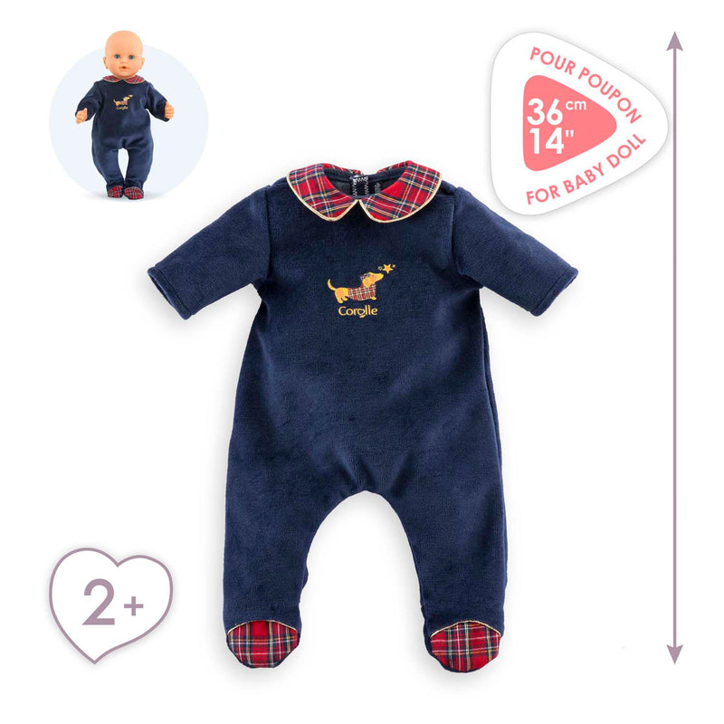 Afbeelding laden in galerijviewer, Corolle poppen pyjama holidays - poppenkleding 36cm - pyjama set.
