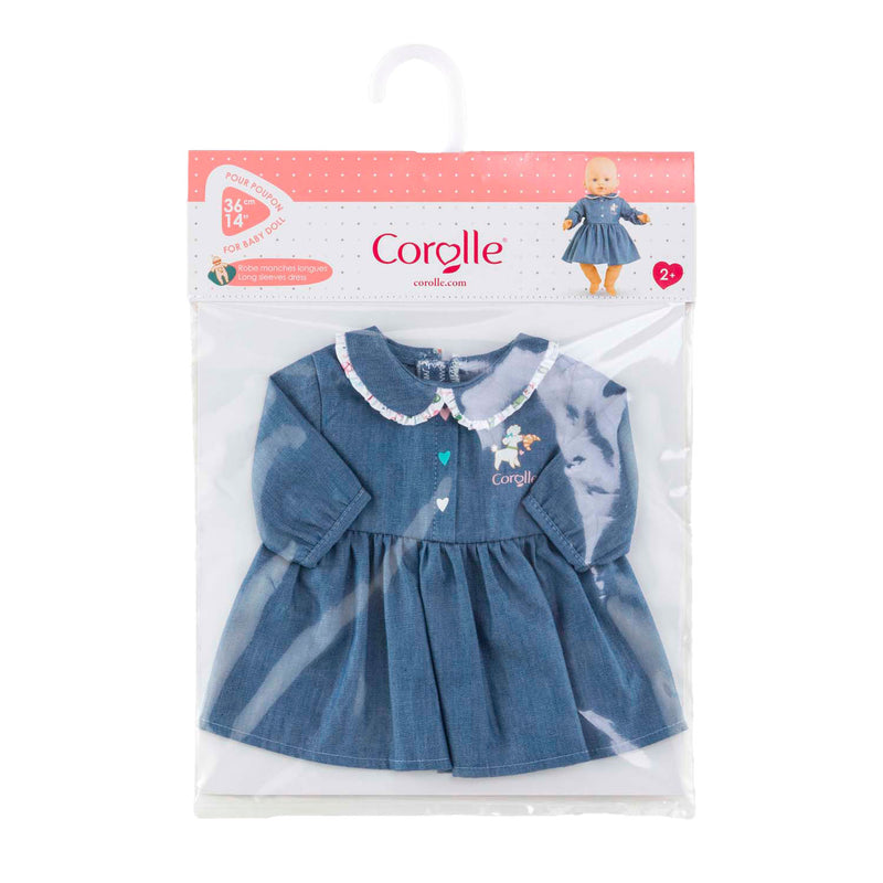 Afbeelding laden in galerijviewer, Corolle jurk voor babypop, 36cm
