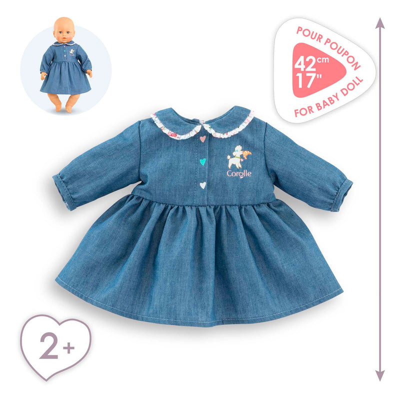 Afbeelding laden in galerijviewer, Corolle jurk voor babypop, 42cm
