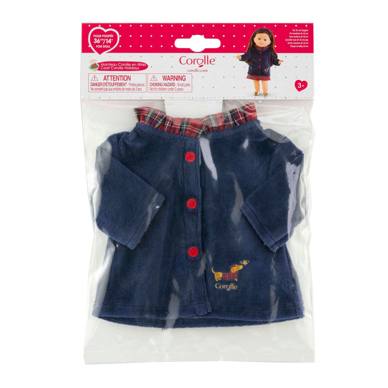 Afbeelding laden in galerijviewer, Corolle holidays jas voor poppen, 36cm
