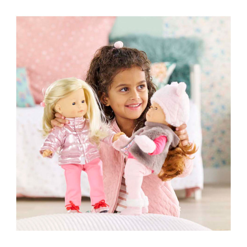 Afbeelding laden in galerijviewer, Corolle winterset - accessoires voor poppen, 36cm
