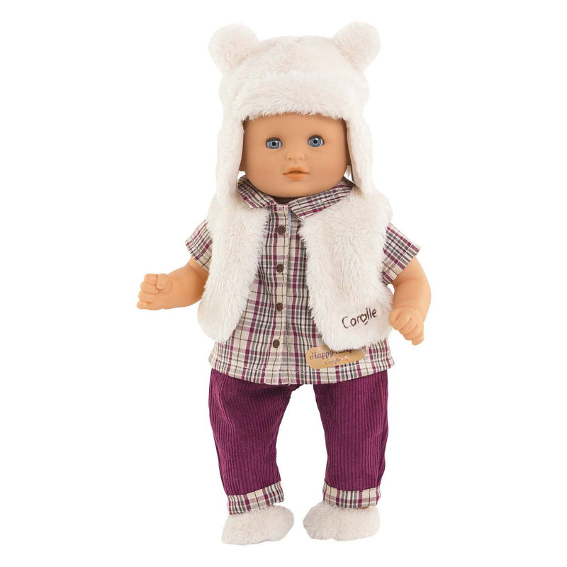 Afbeelding laden in galerijviewer, Corolle poppen winterset kostuum kleine ontdekker 30cm - poppenkleding.

