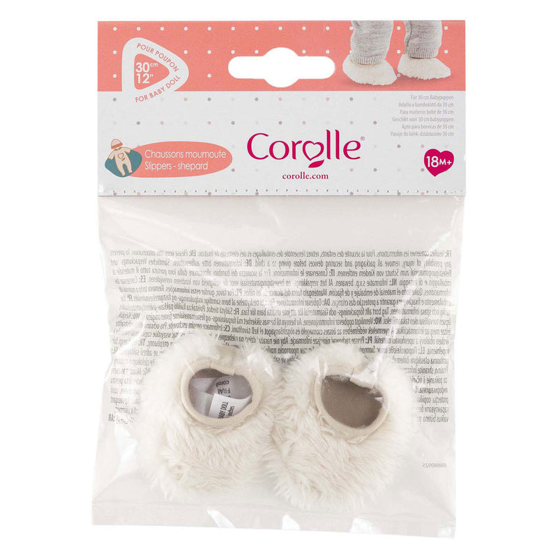 Afbeelding laden in galerijviewer, Corolle poppensloffen - zachte sloffen accessoire voor pop 30cm.
