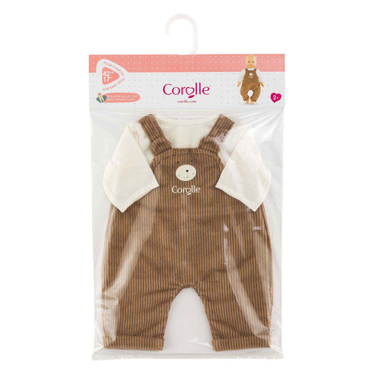 Corolle poppen overall met t-shirt kleine ontdekker - 42cm