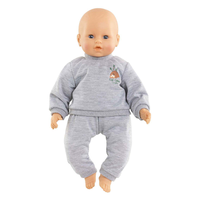 Afbeelding laden in galerijviewer, Corolle poppen joggingpak grijs kleine ontdekker 42cm - poppenkleding. m
