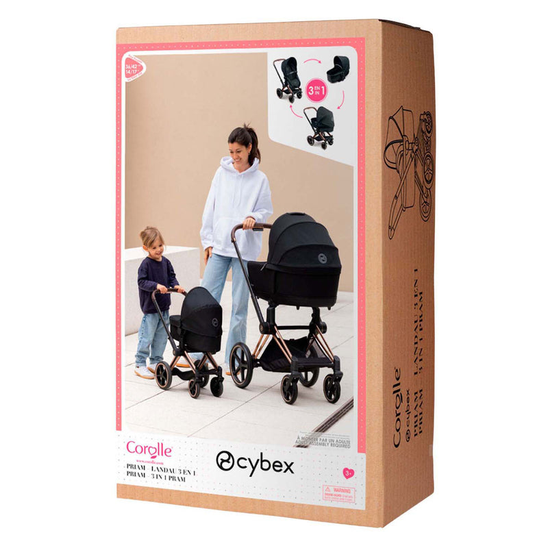 Afbeelding laden in galerijviewer, Corolle poppenwagen 3-in-1 - 36 42cm
