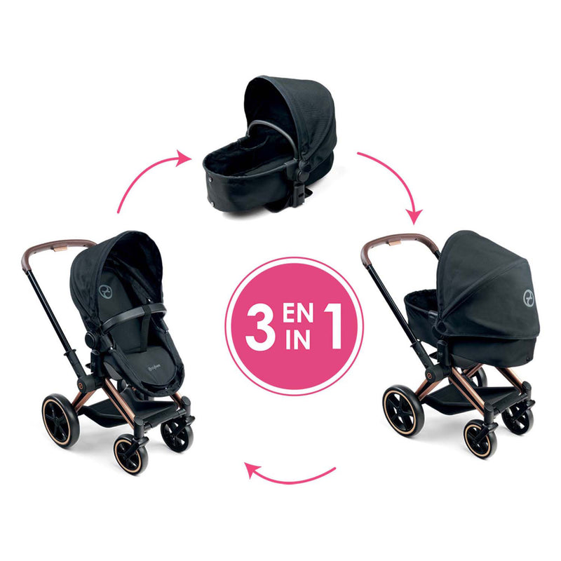 Afbeelding laden in galerijviewer, Corolle poppenwagen 3-in-1 - 36 42cm
