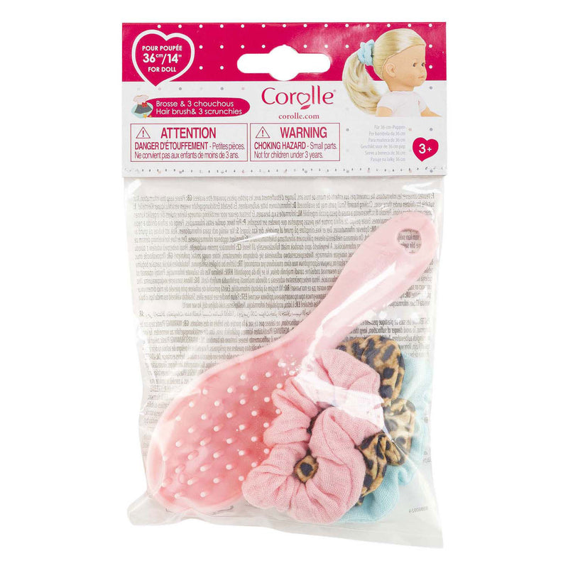 Afbeelding laden in galerijviewer, Corolle ma set borstel en 3 haarbandjes - 36cm
