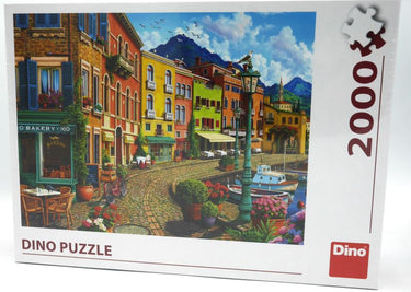 Dinotoys dino leg puzzel van afternoon siesta straatje - 2000 stukjes
